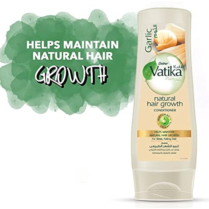 Vatika Naturals Garlic Conditioner (360mL) | Natural Extracts Of Garlic | Promotes Hair Growth | For Weak and Falling Hair - Image 4